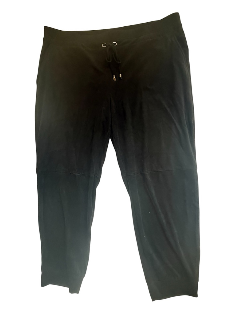 GRAVER by Susan‎ Graver Black Drawstring Lounge Pants - Size XLP Yoga Athleisure